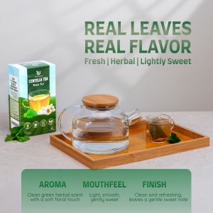 Alternative view of Detox Tea – 2.8oz (40 Tea Bags) | Gotu Kola, Corn Silk, Chamomile, Stevia | Caffeine-Free, No Added Sugar, Mild Sweet Flavor Herbal Infusion | Assist With Water Retention & Digestion